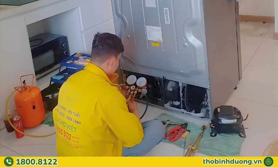 Bảng giá sửa tủ lạnh Thủ Dầu Một mới nhất