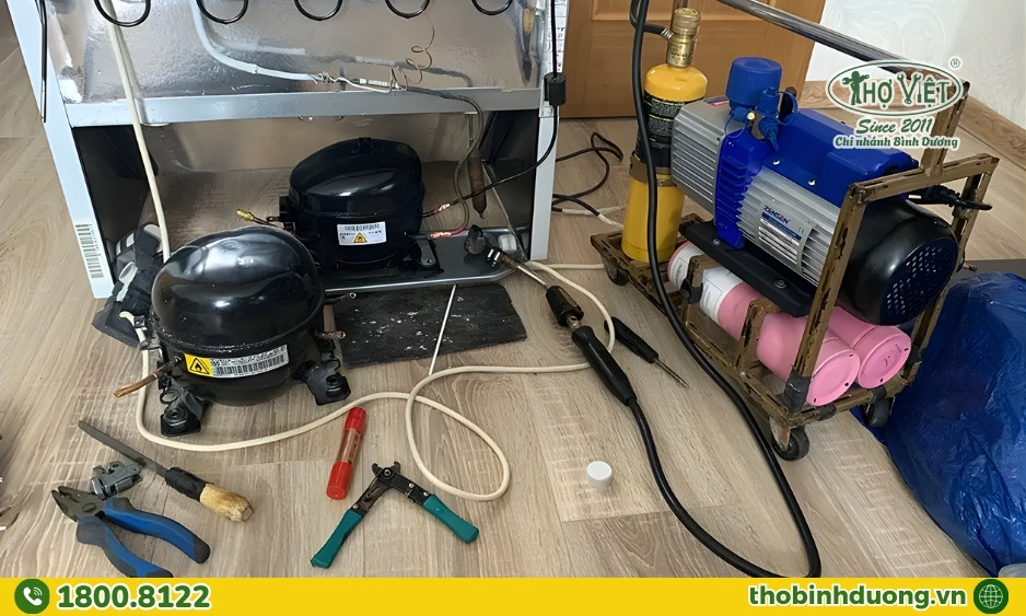Các khu vực Thợ Bình Dương sửa tủ lạnh tại Thủ Dầu Một