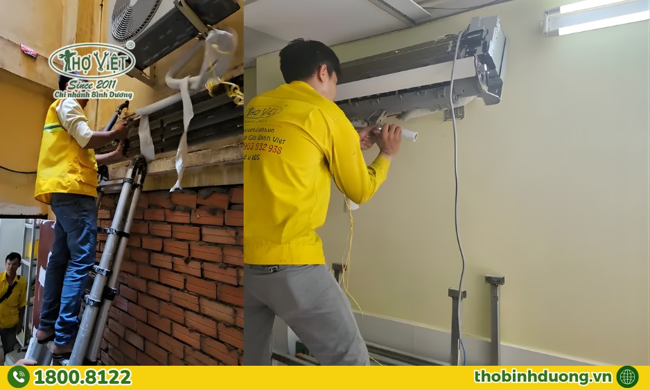 Bảng giá tháo lắp máy lạnh Dĩ An cập nhật mới