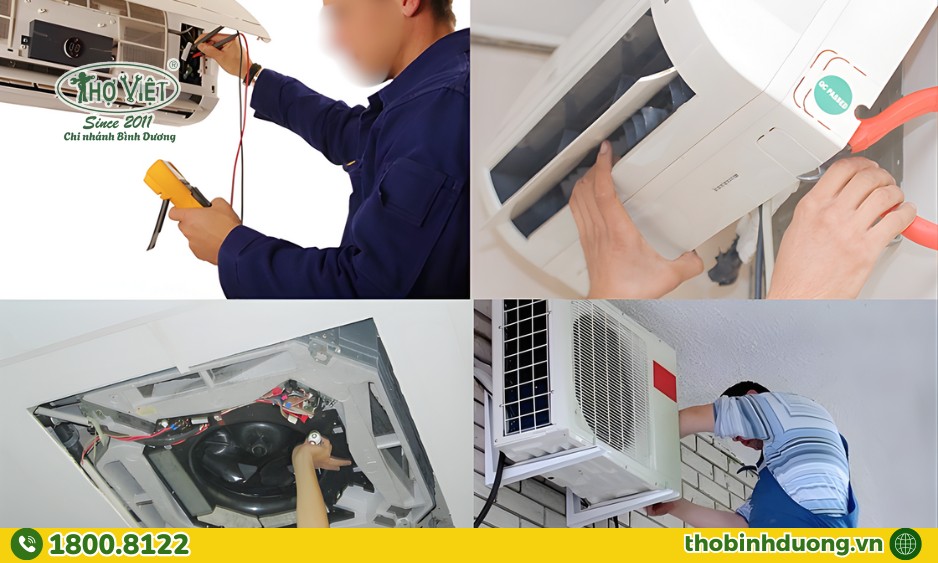 Thợ Bình Dương luôn báo giá chi tiết, minh bạch trước khi tháo lắp
