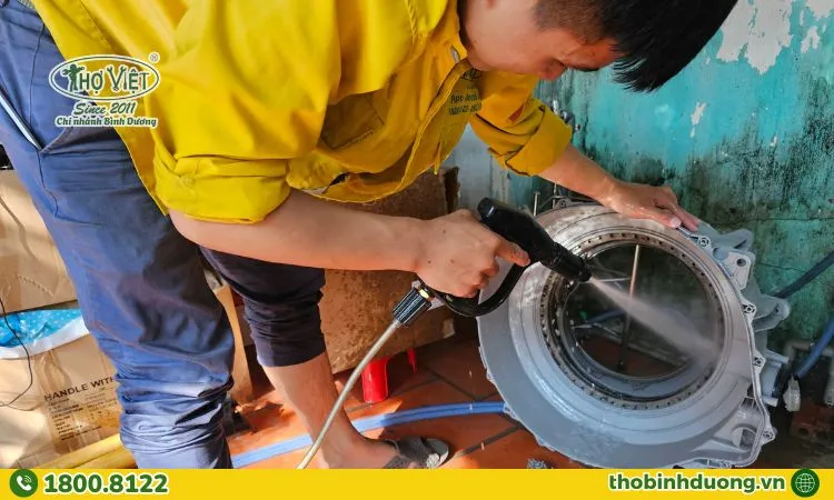 Đơn vị vệ sinh máy giặt tại Thủ Dầu Một uy tín