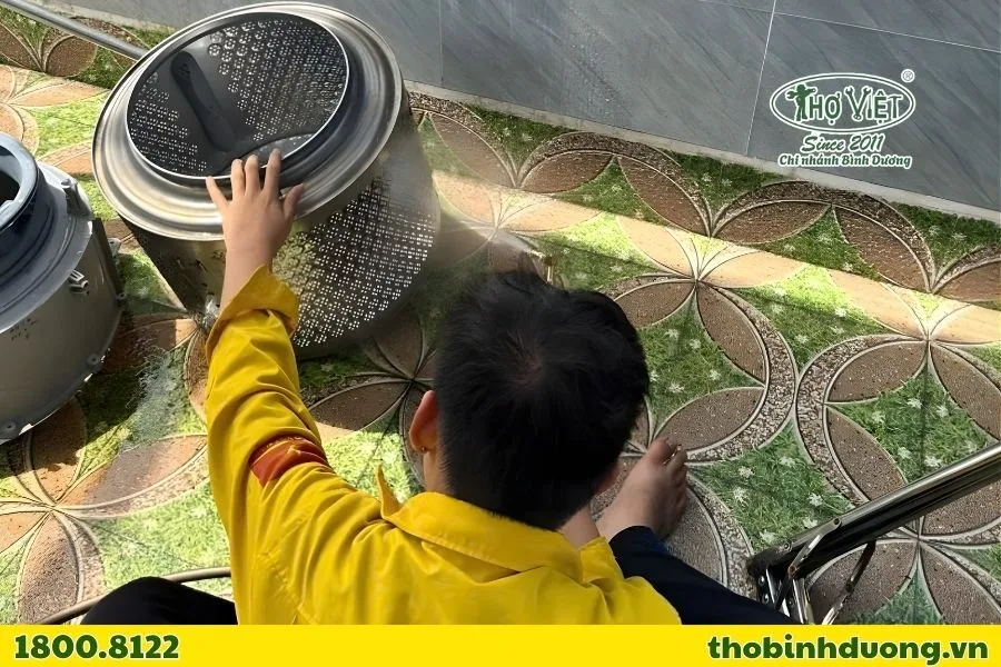 Ưu điểm dịch vụ vệ sinh máy giặt Thuận An