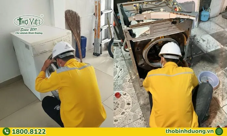Giới thiệu dịch vụ sửa máy giặt Tại Tân Đông Hiệp