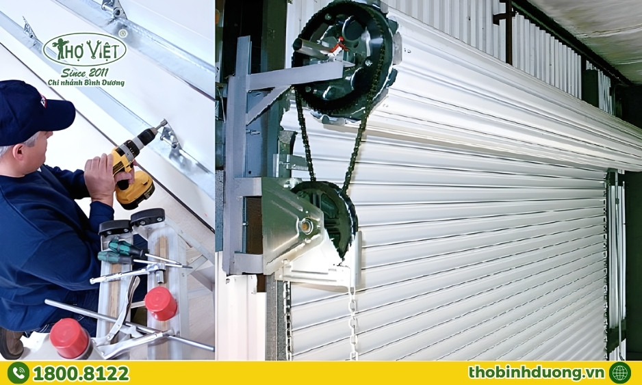 Bảng giá sửa cửa cuốn Tân Uyên cập nhật mới