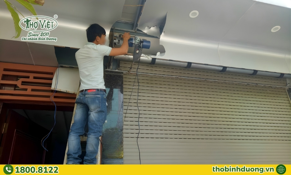 Ưu điểm dịch vụ sửa cửa cuốn Thợ Bình Dương