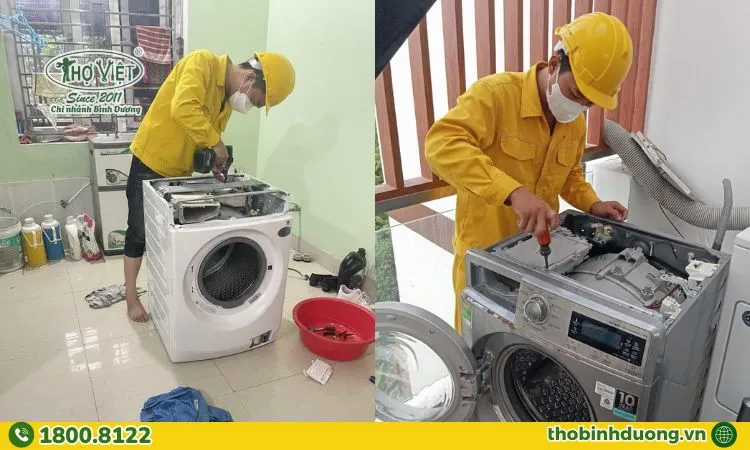 Nên gọi thợ sửa máy giặt tại An Phú khi gặp các sự cố sau