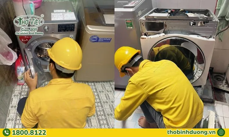 Quy trình sửa máy giặt tại An Phú chuyên nghiệp