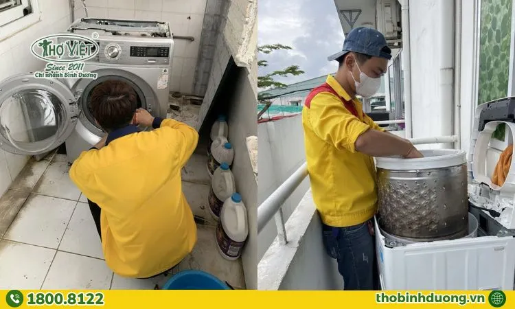 Các lỗi máy giặt thường gặp cần sửa sớm