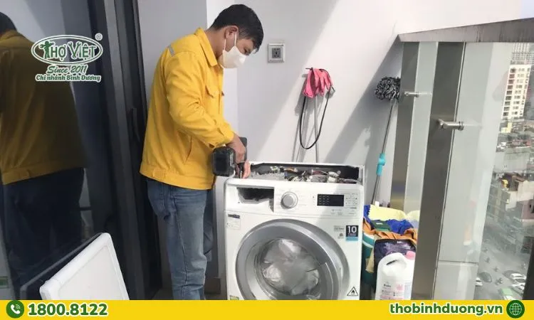 Vì sao nên chọn dịch vụ sửa máy giặt tại Bến Cát?