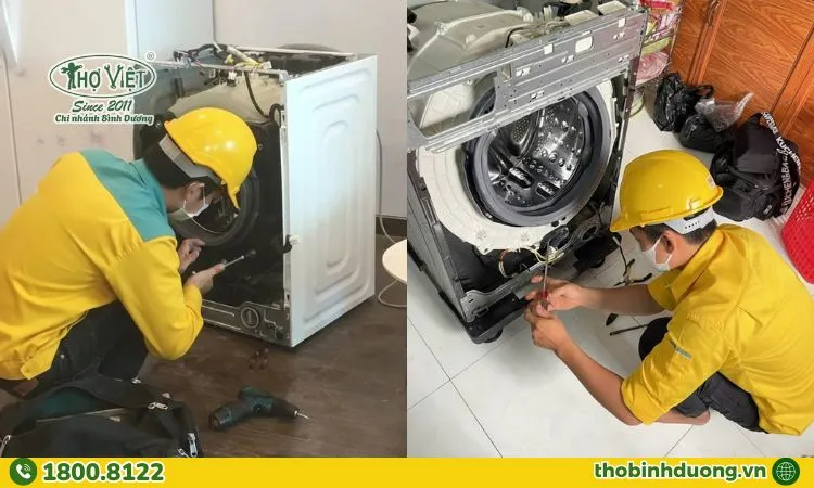 Đơn vị hỗ trợ sửa máy giặt uy tín tại Bình Hòa