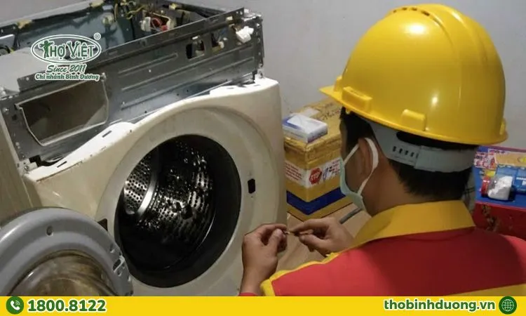 Các dấu hiệu cần gọi thợ sửa máy giặt tại Lái Thiêu