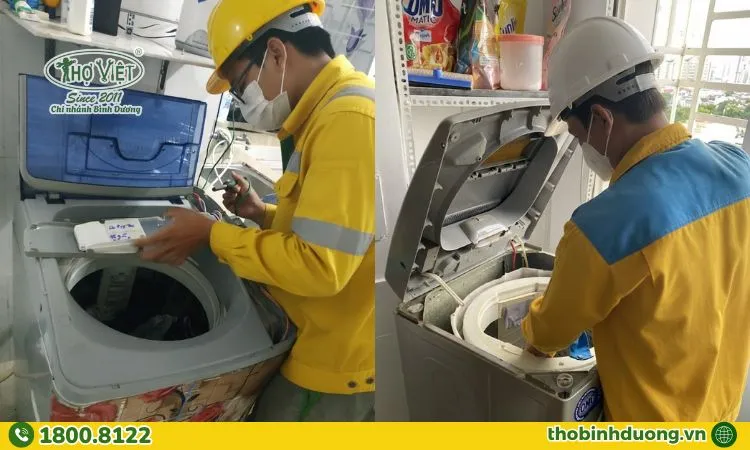 Các lỗi máy giặt thường gặp cần sửa ngay
