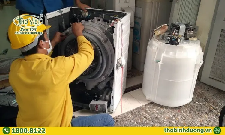 Cam kết dịch vụ sửa máy giặt tại Thủ Dầu Một
