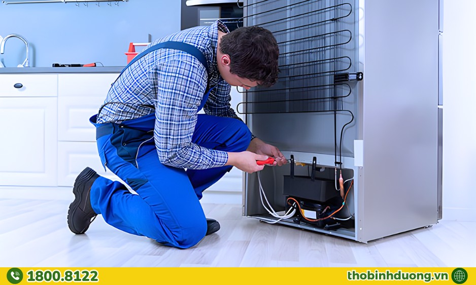 Thợ Bình Dương luôn báo giá sửa tủ lạnh minh bạch