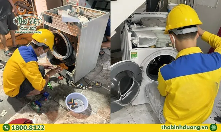 Những lỗi máy giặt thường gặp