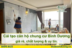 Báo giá cải tạo căn hộ chung cư Bình Dương