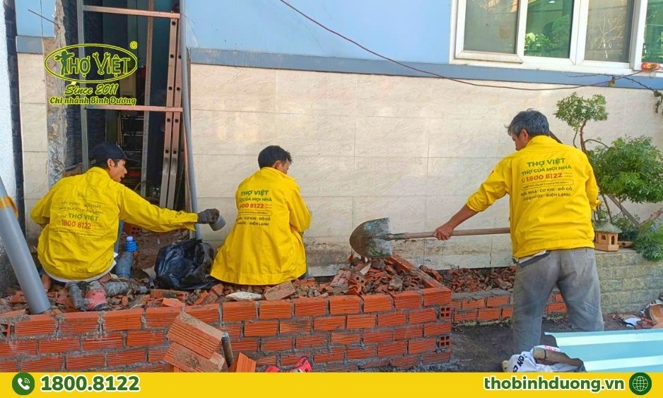 Cập nhật giá cải tạo nhà 1 lầu 1 trệt Bình Dương