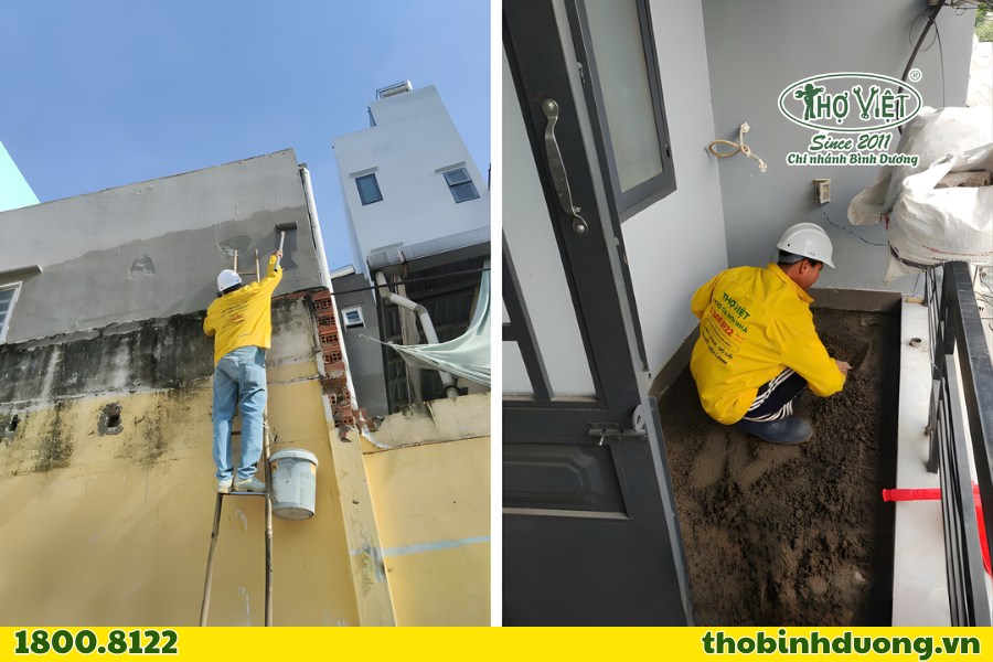 Khu vực có dịch vụ cải tạo nhà 20m2 Bình Dương