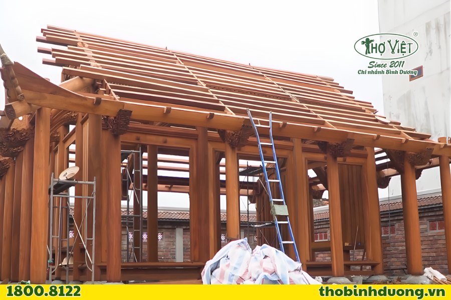 Cải tạo kết cấu, nội thất của nhà 3 gian