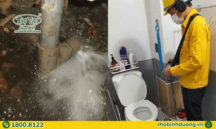 Quy trình dò tìm rò rỉ nước Chánh Hiệp, Bình Dương