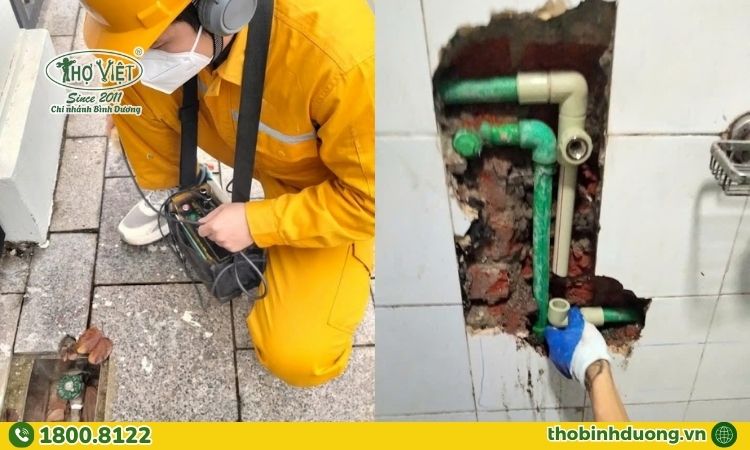 Ưu điểm dịch vụ dò tìm rò rỉ nước Lái Thiêu, Thuận An