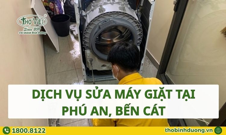 Dịch vụ sửa máy giặt Phú An, Bến Cát