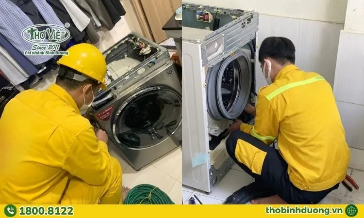 Các dấu hiệu cảnh báo nên gọi thợ sửa máy giặt ngay