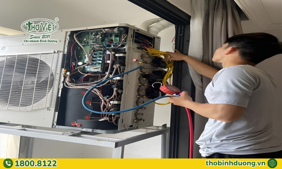 Thợ Bình Dương sửa máy lạnh mọi khu vực An Phú