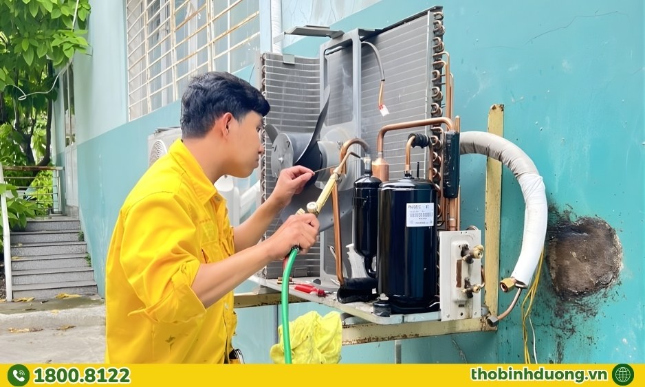 Ưu điểm dịch vụ sửa máy lạnh Thợ Bình Dương