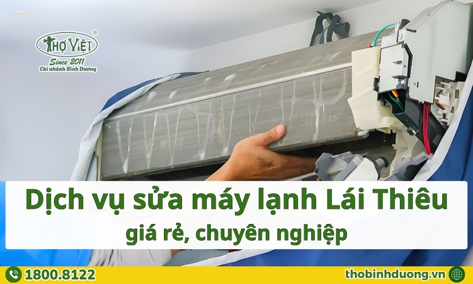 Báo giá sửa máy lạnh Lái Thiêu, Thuận An