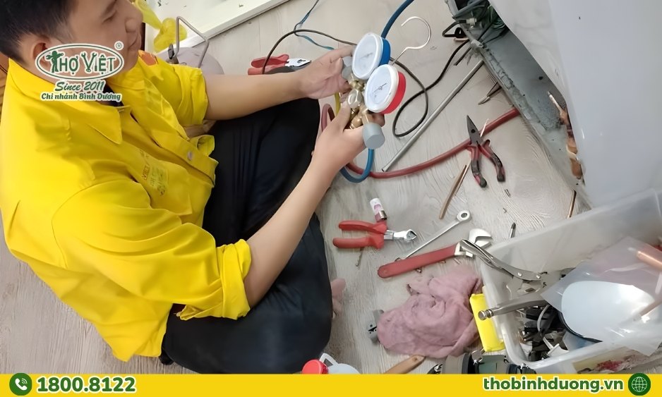 Thợ Bình Dương sửa tủ lạnh mọi khu vực Thuận An