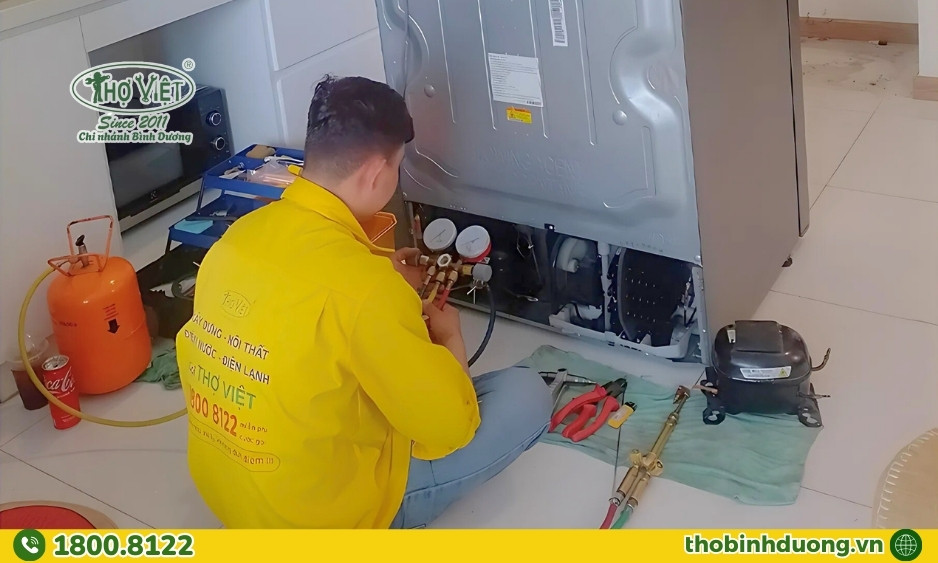 Bảng giá sửa tủ lạnh Bình Thắng, Dĩ An mới nhất