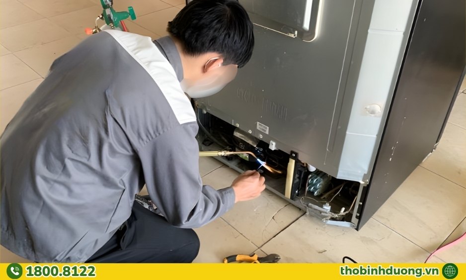 Quy trình sửa tủ lạnh Hòa Lợi chuyên nghiệp