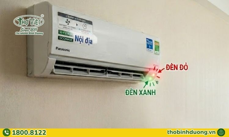 Cách 2: Đọc lỗi qua đèn nháy (remote không dây)