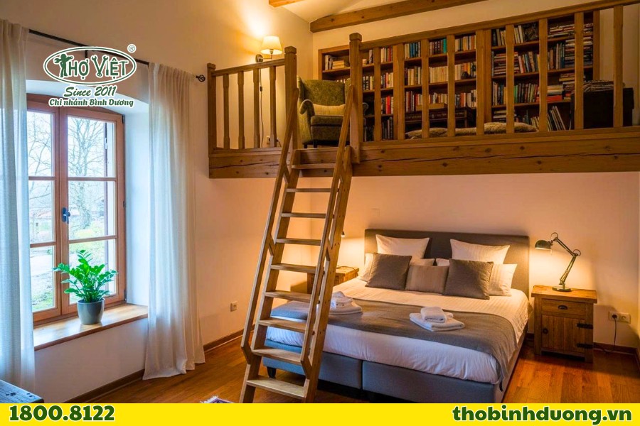 Bảng giá làm gác lửng trong phòng ngủ Bình Dương