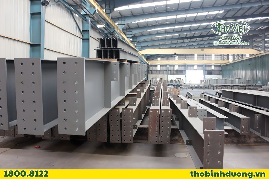 Gia công thép nhà tiền chế