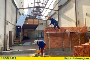 Báo giá sửa chữa nhà xưởng Bến Cát