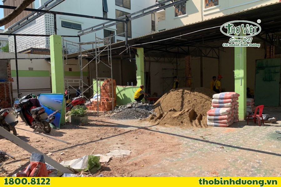 Các khu vực dịch vụ cải tạo nhà xưởng