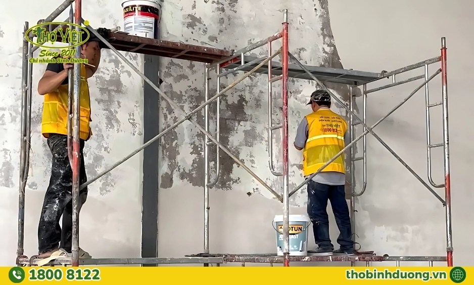 Hạng mục sửa chữa nhà xưởng Dĩ An