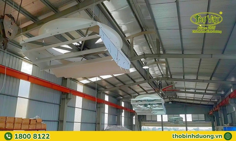 Các khu vực dịch vụ sửa chữa nhà xưởng Dĩ An