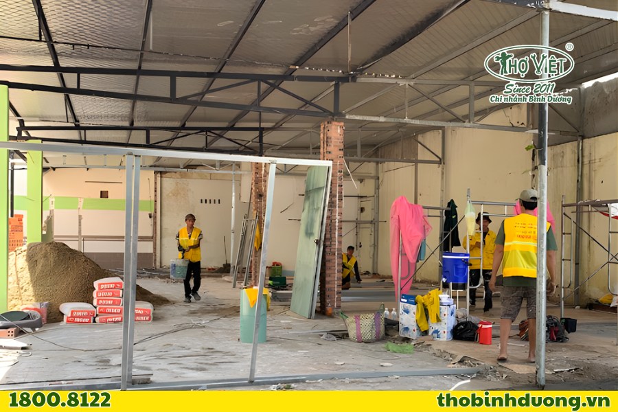 Cải tạo các hạng mục phụ trợ nhà xưởng