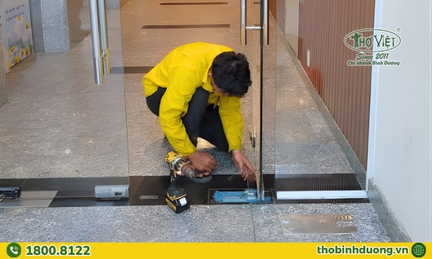 Các lỗi cửa kính cường lực TBD nhận sửa