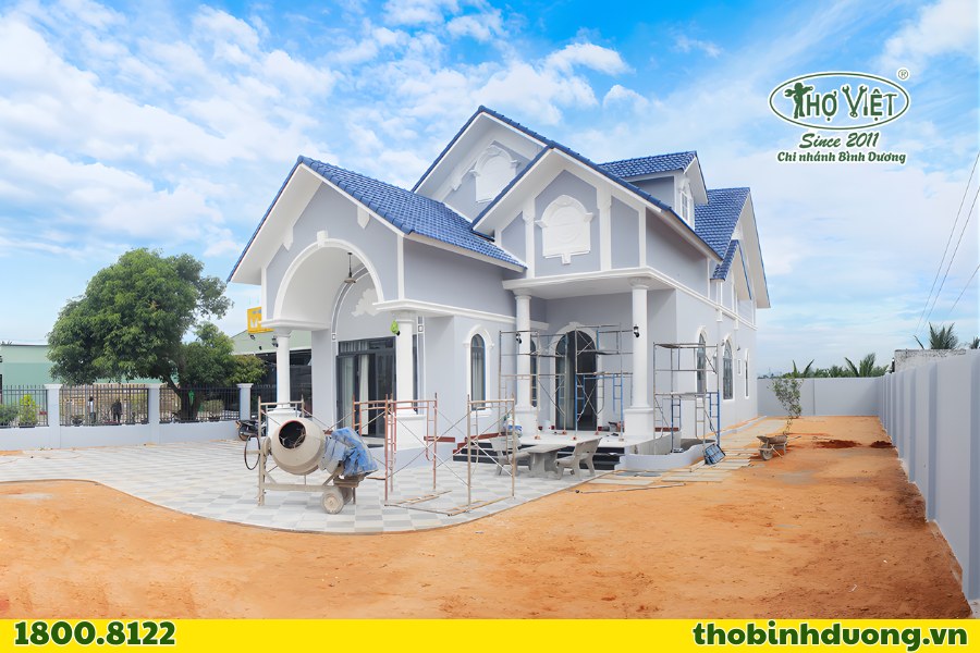 Các khu vực có dịch vụ thi công biệt thự