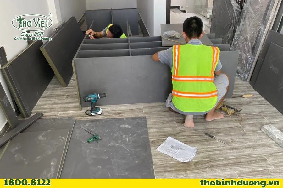 Lắp đặt nội thất nhà phố