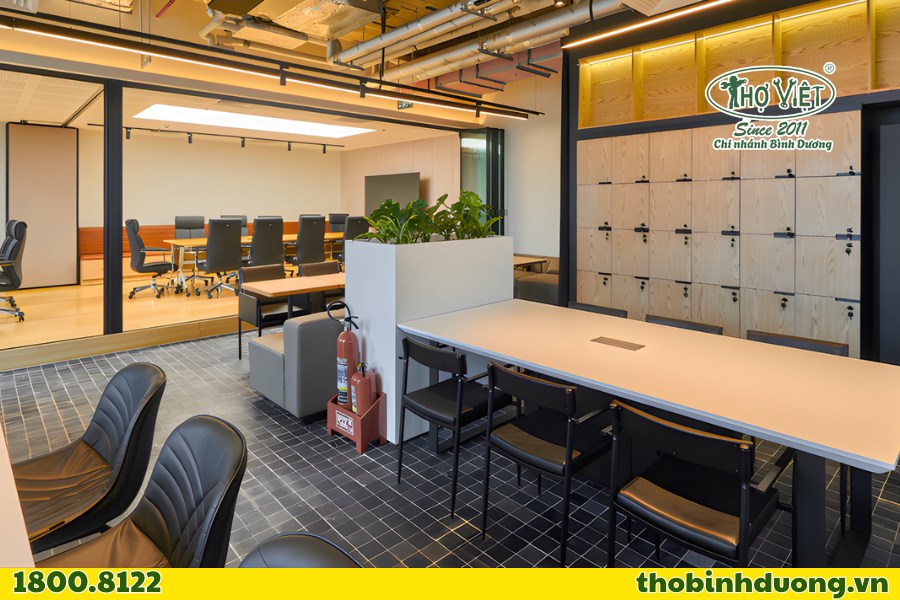 Lắp nội thất văn phòng theo yê cầu