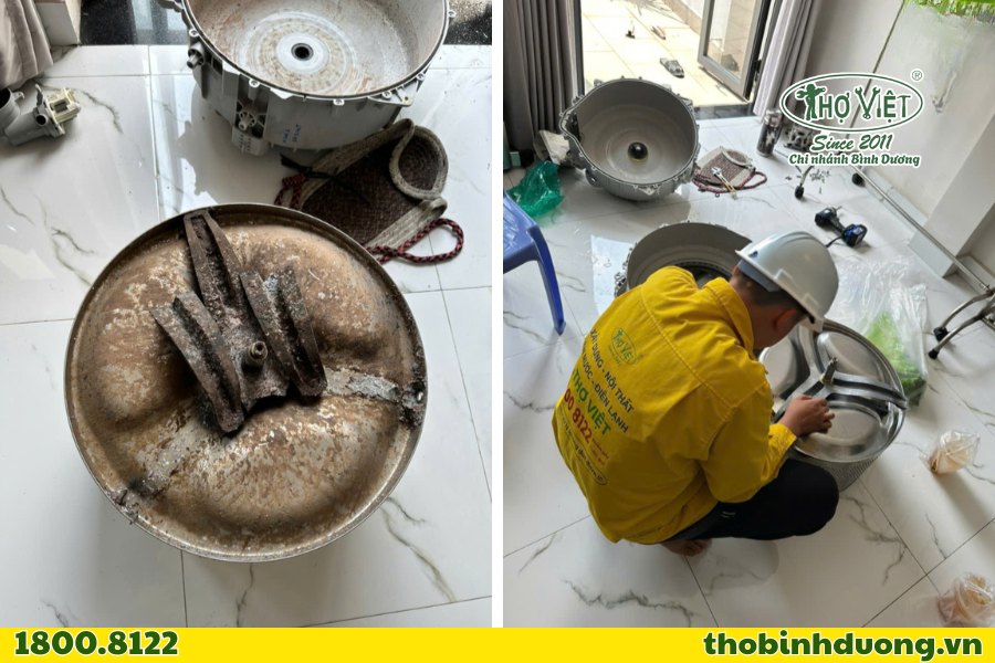 Dấu hiệu máy giặt cần thợ vệ sinh ngay