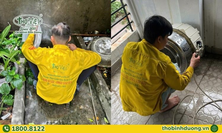 Giới thiệu dịch vụ vệ sinh máy giặt Dĩ An