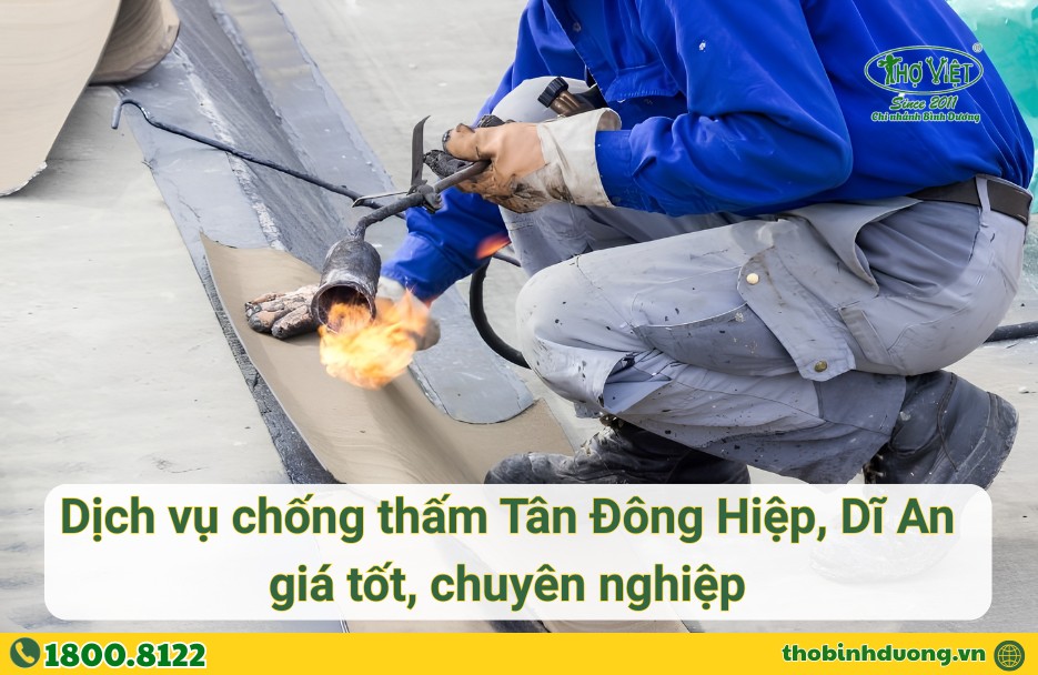 Báo giá chống thấm Tân Đông Hiệp giá rẻ