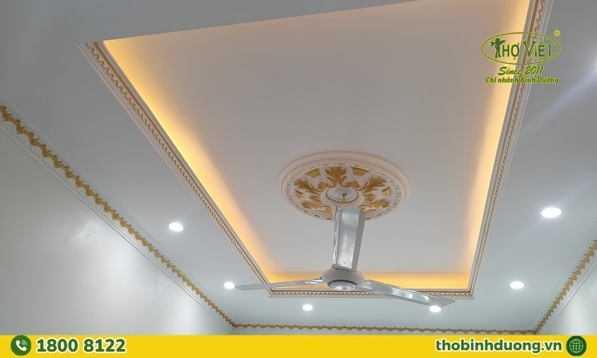 Tổng hợp màu sơn trần thạch cao đẹp