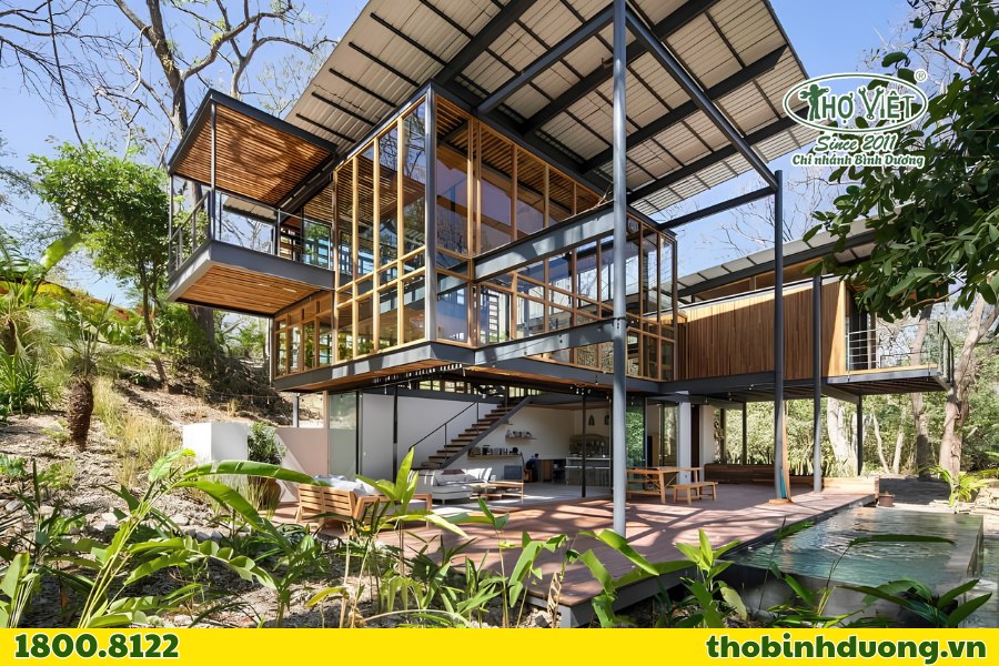Các kiểu nhà tiền chế Tân Bình Dĩ An
